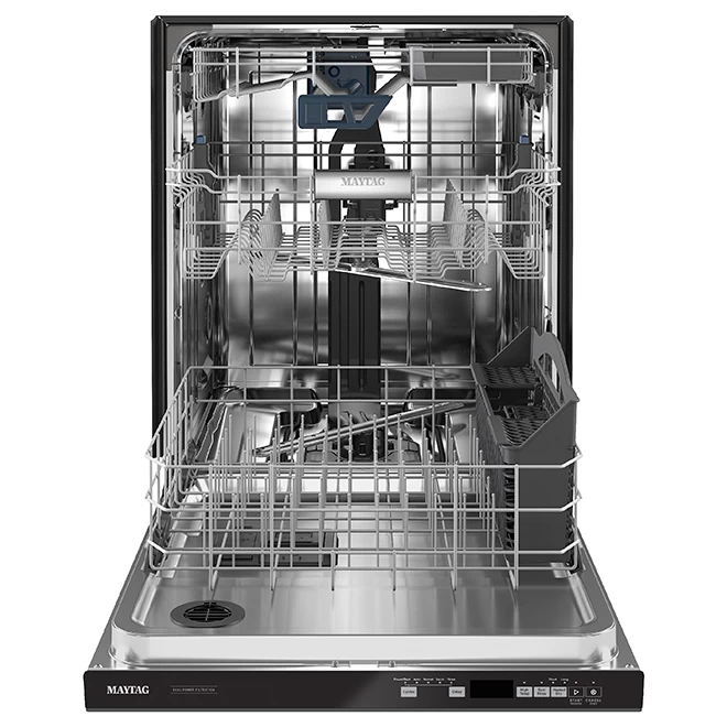 Maytag Built-In Dishwasher - PowerBlast(TM) - 24" - Black 4 Maytag Built-In Dishwasher - PowerBlast(TM) - 24" - Black - Image 2