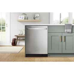 Whirlpool Built-In Dishwasher With Tall Tub And Third Rack - 24-in - Stainless Steel -Home Appliance Store 30006554e L