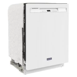 Maytag Built-In Dishwasher With PowerBlast - 24-in - White - 50-dB - ENERGY STAR -Home Appliance Store 30006567e L