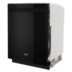 Whirlpool Built-In Dishwasher With Tall Tub And Third Rack - 24-in - Black