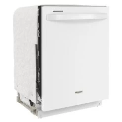 Whirlpool Built-In Dishwasher With Tall Tub And Third Rack - 24-in - White -Home Appliance Store 30006573b L