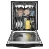 Whirlpool Built-In Dishwasher With Tall Tub And Third Rack - 24-in - Black Stainless Steel -Home Appliance Store 30006576c L
