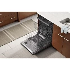 Whirlpool Built-In Dishwasher With Tall Tub And Third Rack - 24-in - Black Stainless Steel -Home Appliance Store 30006576e L