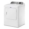 Maytag 7.0-cu Ft Electric Dryer - Reversible Door - Moisture Sensing - White 1 Maytag 7.0-cu Ft Electric Dryer - Reversible Door - Moisture Sensing - White -Home Appliance Store 30006579e L