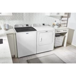 Maytag High-Efficiency Top-Load Washer - 5.5 Cu. Ft. - White -Home Appliance Store 30006580e L