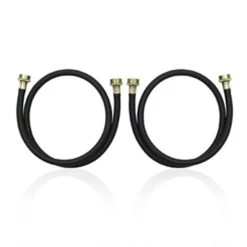 Whirlpool Washer Fill Hoses - 4-ft - PEX - Black - Pack Of 2