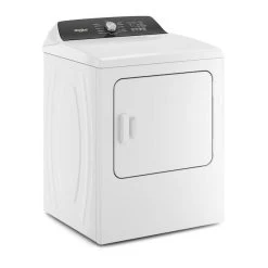 Whirlpool 7-cu Ft Steam Electric Dryer - Vented - White -Home Appliance Store 30006682b L