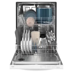 Whirlpool Built-In White Dishwasher With Tall Top Rack -Home Appliance Store 30006695d L