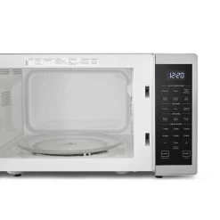 Whirlpool Whirpool Stainless Steel 900W Countertop Microwave Oven - 0.9-cu Ft -Home Appliance Store 30006732b L