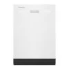 Whirlpool Built-in Dishwasher - 55 DBA - Triple Filtration - White - 24-in - Energy Star Certified