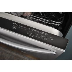 Whirlpool 55 DBA Filtration Built-in Dishwasher With Adjustable Upper Rack - Black 24-in Energy Star Certified -Home Appliance Store 30006778d L