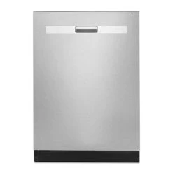 Whirlpool Stainless Steel Built-in Quiet Dishwasher - 24-in - Pocket Handle - 3rd Rack -Home Appliance Store 30006779 L