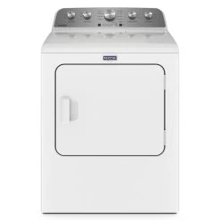 Maytag 7-cu Ft Side Swing Door Electric Dryer - White