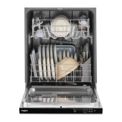 Whirlpool 55 DBA 24-in Built-In Dishwasher With Boost Cycle And Pocket Handle (Stainless Steel) 11 Whirlpool 55 DBA 24-in Built-In Dishwasher With Boost Cycle And Pocket Handle (Stainless Steel) -Home Appliance Store 30006834c L