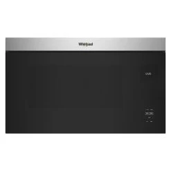 Whirlpool 30-in Smudge-Free Stainless Steel 1.1-ft³ Over-the-Range Microwave Oven -Home Appliance Store 30006910 L