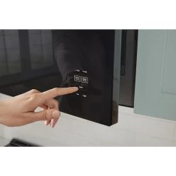 Whirlpool 30-in Smudge-Free Stainless Steel 1.1-ft³ Over-the-Range Microwave Oven -Home Appliance Store 30006910b L