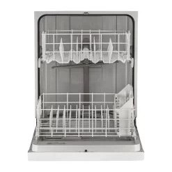 Whirlpool 24-in White Built-In Dishwasher Wiht Quick Cycle - 57-dBA -Home Appliance Store 30006926b L