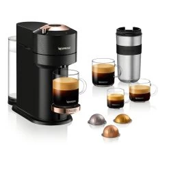 DeLonghi Nespresso Vertuo Next Premium Coffee And Espresso Machine By De'Longhi, Black With Rose Gold 10 DeLonghi Nespresso Vertuo Next Premium Coffee And Espresso Machine By De'Longhi, Black With Rose Gold -Home Appliance Store 30105005b L
