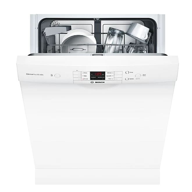 Bosch Built-in Dishwasher - 100 Series - 24" - 50 DB - White 3 Bosch Built-in Dishwasher - 100 Series - 24" - 50 DB - White