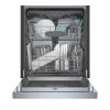 Bosch 100+ Series 24-in 46 DBA Three-Rack Smudge Free Stainless Steel Built-In Dishwasher With Home Connect -Home Appliance Store 30855401b L