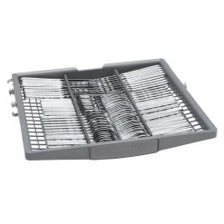 Bosch 100+ Series 24-in 46 DBA Three-Rack Smudge Free Stainless Steel Built-In Dishwasher With Home Connect -Home Appliance Store 30855401d L