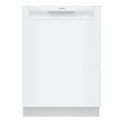 Bosch 24-inch Built-in Dishwasher With Home Connect, 2 Loading Racks, 50 DB, White
