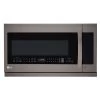 LG Over-the-Range Microwave Oven - 2.2-cu Ft - Black Stainless Steel - Slide-Out ExtendaVent