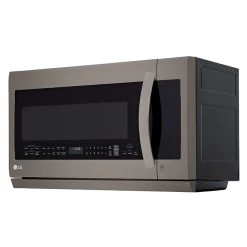 LG Over-the-Range Microwave Oven - 2.2-cu Ft - Black Stainless Steel - Slide-Out ExtendaVent -Home Appliance Store 30895066b L
