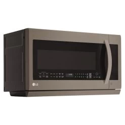 LG Over-the-Range Microwave Oven - 2.2-cu Ft - Black Stainless Steel - Slide-Out ExtendaVent -Home Appliance Store 30895066d L