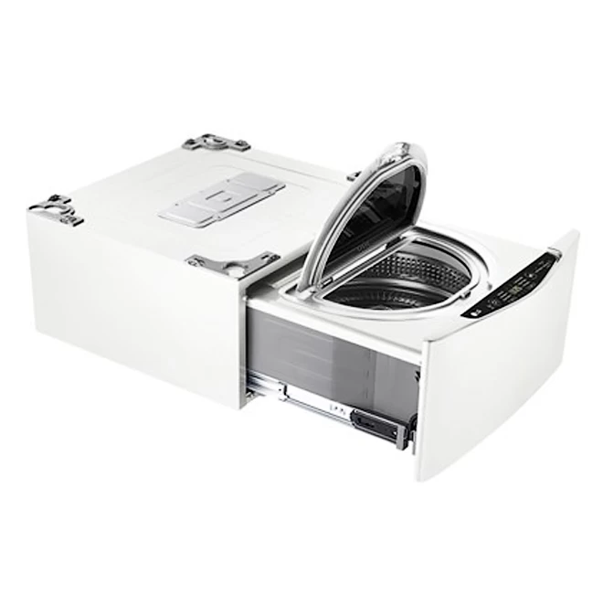 LG SideKick Pedestal Washer - High Efficiency - 1.1-cu Ft - Compatible With WM3997HWA - White 4 LG SideKick Pedestal Washer - High Efficiency - 1.1-cu Ft - Compatible With WM3997HWA - White - Image 2