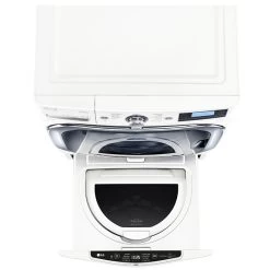 LG SideKick Pedestal Washer - High Efficiency - 1.1-cu Ft - Compatible With WM3997HWA - White