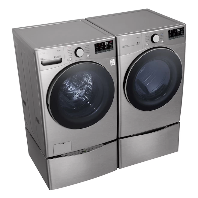 LG SideKick Pedestal Washer - High Efficiency - 1.0-cu Ft - Stainless Steel 6 LG SideKick Pedestal Washer - High Efficiency - 1.0-cu Ft - Stainless Steel - Image 4