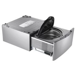 LG SideKick Pedestal Washer - High Efficiency - 1.1-cu Ft - Stainless Steel - SmartDiagnosis -Home Appliance Store 30895075 L