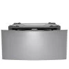 LG SideKick Pedestal Washer - High Efficiency - 1.1-cu Ft - Stainless Steel - SmartDiagnosis