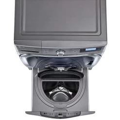 LG SideKick Pedestal Washer - High Efficiency - 1.1-cu Ft - Stainless Steel - SmartDiagnosis -Home Appliance Store 30895075d L