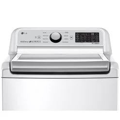 LG Top-Load Washer - TurboWash - High Efficiency - 5.8-cu Ft - White - SmartThinQ