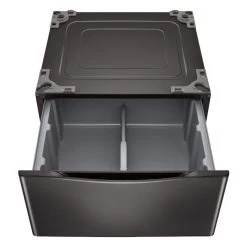LG Washer Pedestal 27-in With Drawer Black Steel -Home Appliance Store 30895210e L