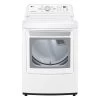 LG 7.3-cu Ft Electric Dryer - Sensor Dry - White -Home Appliance Store 30895275 L