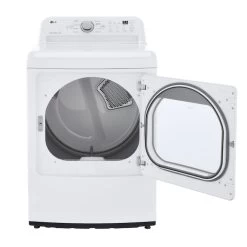 LG 7.3-cu Ft Electric Dryer - Sensor Dry - White -Home Appliance Store 30895275e L