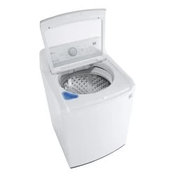 LG Top Load 5.8 Cu.ft. Capacity White Washer With Direct Drive Motor -Home Appliance Store 30895276d L