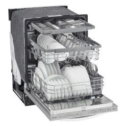 LG 24-in Built-In Dishwasher - QuadWash - Stainless Steel - Energy Star Certified -Home Appliance Store 30895316e L