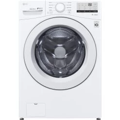LG 5.2-cu. Ft. High Efficiency Stackable Front-Load Washer (White) ENERGY STAR Certified