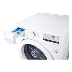 LG 5.2-cu. Ft. High Efficiency Stackable Front-Load Washer (White) ENERGY STAR Certified -Home Appliance Store 30895362c L