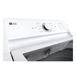 LG 27-in White 4.8-ft³ Top Load Washer