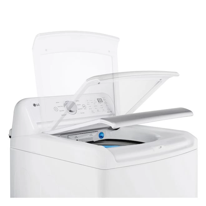 LG Top Load 27-in White 5.6-ft³ Top Lod Washer 7 LG Top Load 27-in White 5.6-ft³ Top Lod Washer - Image 5