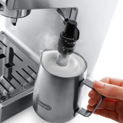 DeLonghi Stainless Steel Manual Espresso And Cappuccino Machine -Home Appliance Store 32016432b L
