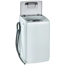 Costway 1.0-cu Ft Grey Portable Top-Load Washing Machine -Home Appliance Store 330960080 AlternateImage3 l