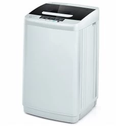 Costway 1.0-cu Ft Grey Portable Top-Load Washing Machine -Home Appliance Store 330960080 MainImage 001 l
