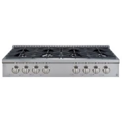 Ancona 48-in 7 Burners Stainless Steel Gas Cooktop