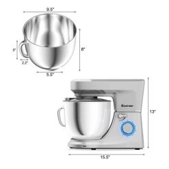 Costway 7-L 6-Speed Silver Commercial/Residential Stand Mixer -Home Appliance Store 330989793 AlternateImage1 l